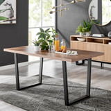 Kylo Rectangular Brown Wood Veneer 6 Seater Dining Table - kylo-160-wood-veneer-modern-rectangular-dining-table-1-CROP.jpg