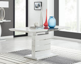 Renato Rectangular Grey and White High Gloss Extending 4-6 Seater Dining Table - renato-4-seater-high-gloss-modern-extending-dining-table-extending-2_50.jpg