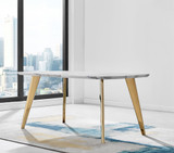 Andria Rectangular White Marble Effect Gold Leg 6 Seater Dining Table - andria-matte-marble-gold-leg-modern-rectangular-dining-table-3.jpg
