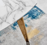 Andria Rectangular White Marble Effect Gold Leg 6 Seater Dining Table - andria-matte-marble-gold-leg-modern-rectangular-dining-table-4.jpg