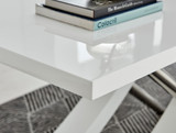 Mayfair Rectangular White High Gloss and Silver Metal 6 Seater Dining Table - mayfair-6-seater-high-gloss-modern-rectangle-dining-table-3_56.jpg
