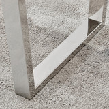 Kylo Rectangular White Marble Effect 4 Seater Dining Table - kylo-120-marble-silver-leg-modern-rectangular-dining-table-4.jpg