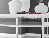 Adley Round White High Gloss Storage 4 Seater Dining Table - Adley-modern-round-white-dining-table-3.jpg