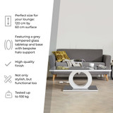 Giovani Rectangular Black Glass and White High Gloss Coffee Table - 124-FBOX-Gio-Coffee-table-1.jpg