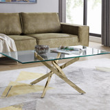 Leonardo Rectangular Glass and Gold Coffee Table - leonardo-modern-glass-chrome-metal-stylish-nest-coffee-tables.jpg