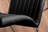 Novara 100cm Round Dining Table & 2 Isco Chairs - black-isco-chrome-leg-modern-quality-leather-dining-chair-5_1_1.jpg