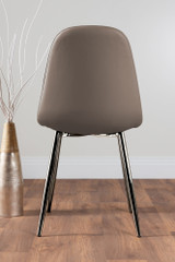 Novara 100cm Round Dining Table & 2 Corona Silver Chairs - beige-corona-chrome-leg-modern-leather-dining-chair-4_30.jpg
