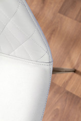 Novara 100cm Round Dining Table & 2 Corona Silver Chairs - white-corona-chrome-leg-modern-leather-dining-chair-5_3_6.jpg