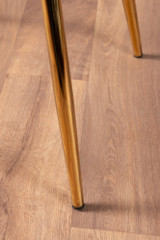 Novara Black Leg Round Glass Dining Table & 4 Corona Gold Leg Chairs - z2-wht-cor-chr-gol-9_2_45.jpg