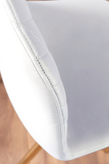 Novara Gold Metal 120cm Large Round Dining Table And 6 Corona Gold Chairs Set - white-corona-gold-leg-modern-leather-dining-chair-7_2_6.jpg