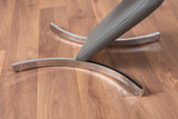 Novara Chrome Metal And Glass Large 120cm Round Dining Table And 6 Willow Chairs Set - furniturebox-elephant-grey-faux-leather-modern-dining-chairs-chrome-legs-willow-6.jpg