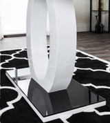 Giovani Black White High Gloss Glass Dining Table and 4 Lorenzo Chairs Set - giovani-black-high-gloss-modern-rectangle-dining-table-7_91.jpg