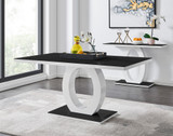 Giovani 6 Black Dining Table & 6 Belgravia Black Leg Chairs - giovani-black-high-gloss-modern-rectangle-dining-table-1_100.jpg Giovani 6 Black Dining Table & 6 Belgravia Black Leg Chairs - giovani-black-high-gloss-modern-rectangle-dining-table-1_100.jpg