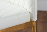 Giovani 6 Black Dining Table & 6 Gold Leg Milan Chairs - white-modern-milan-dining-chair-leather-chrome-5-gold_2.jpg