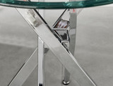Novara Round Glass and Silver Side Table - novara-chrome-stylish-round-side-end-table-4.jpg