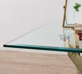 Leonardo Square Glass and Gold Side Table - leonardo-modern-glass-chrome-metal-stylish-nest-side-table-3_3.jpg