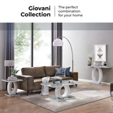 Giovani Grey Glass and White High Gloss Console Table - 125-FBOX-gio-console-table-2.jpg