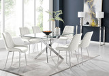 Leonardo 6 Dining Table and 6 Pesaro Silver Leg Chairs - leonardo-6-chrome-dining-table-6-grey-velvet-pesaro-silver-chairs-set - Copy_cream.jpeg