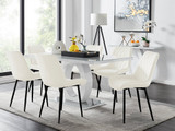 Giovani 6 Grey Dining Table & 6 Pesaro Black Leg Chairs - Giovani-6-Grey-White-Gloss-Glass-Dining-Pesaro-black-leg-cream-fabric.jpg Giovani 6 Grey Dining Table & 6 Pesaro Black Leg Chairs - Giovani-6-Grey-White-Gloss-Glass-Dining-Pesaro-black-leg-cream-fabric.jpg