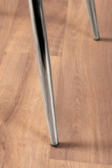 Giovani 6 Grey Dining Table & 6 Corona Silver Leg Chairs - corona-chrome-leg-modern-leather-dining-chair-7_5_4.jpg