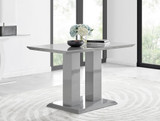 Imperia 4 Modern Grey High Gloss Dining Table And 4 Modern Milan Chairs Set - imperia-4-grey-high-gloss-modern-rectangle-dining-table-2_9.jpg