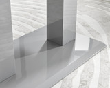 Imperia 6 Grey Dining Table and 6 Pesaro Black Leg Chairs - imperia-6-grey-high-gloss-modern-rectangle-dining-table-5_1_6.jpg