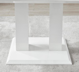 Imperia 4 Modern White High Gloss Dining Table And 4 Corona Gold Chairs Set - imperia-4-seater-high-gloss-modern-rectangle-dining-table-5-1-12.jpg
