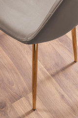 Imperia 4 Modern White High Gloss Dining Table And 4 Corona Gold Chairs Set - cappuccino-beige-corona-gold-leg-modern-leather-dining-chair-6_29.jpg