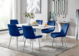 Imperia 6 White Dining Table and 6 Pesaro Silver Leg Chairs - imperia-6-high-gloss-dining-table-6-grey-velvet-pesaro-silver-chairs-set - Copy_2(1).jpeg