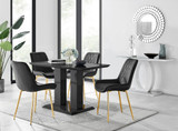 Imperia 4 Black Dining Table and 4 Pesaro Gold Leg Chairs - imperia-4-black-high-gloss-dining-table-4-grey-velvet-pesaro-silver-chairs_Black_1.jpg