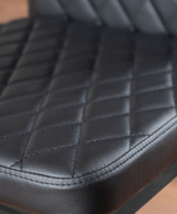 Imperia 6 Grey Dining Table and 6 Milan Black Leg Chairs - black-modern-milan-dining-chair-leather-black-leg-5.jpg