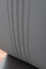 Giovani Grey White High Gloss And Glass 100cm Round Dining Table And 4 Willow Chairs Set - furniturebox-elephant-grey-faux-leather-modern-dining-chairs-chrome-legs-willow-7.jpg