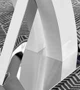 Atlanta White High Gloss And Chrome Metal Rectangle Dining Table And 4 Lorenzo Dining Chairs Set - atlanta-4-chrome-gloss-contemporary-rectangle-dining-table-4_56.jpg