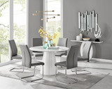 Palma White High Gloss Round Dining Table & 6 Lorenzo Chairs - Palma-120cm-white-gloss-round-dining-table-6-grey-leather-lorenzo-chairs-set.jpg