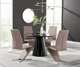 Palma Black High Gloss Round Dining Table & 4 Willow Chairs - Palma-120cm-black-matte-round-dining-table-4-cappuccino-leather-willow-chairs-set.jpg