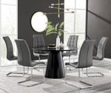 Palma Black Semi Gloss Round Dining Table & 6 Murano Chairs - Palma-120cm-black-matte-round-dining-table-6-grey-leather-murano-chairs-set.jpg