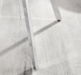 Leonardo Black Leg Glass Dining Table & 6 Falun Silver Leg Chairs - falun-blue-fabric-silver-leg-dining-chair-6.jpg