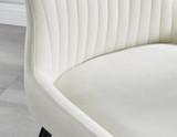 Palma White Marble Effect Round Dining Table & 4 Nora Black Leg Chairs - nora-cream-velvet-black-leg-dining-chair-6.jpg