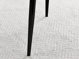 Palma Black Semi Gloss Round Dining Table & 6 Calla Black Leg Chairs - Calla-mustard-black-dining-chair-7.jpg