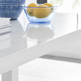 Pivero White High Gloss Dining Table And 4 Corona Silver Chairs Set - pivero-4-seater-high-gloss-modern-rectangle-dining-table-5_31.jpg