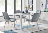 Pivero 4 White Dining Table and 4 Pesaro Gold Leg Chairs - pivero-4-seater-high-gloss-rectangle-dining-table-4-grey-velvet-pesaro-gold-chairs.jpg