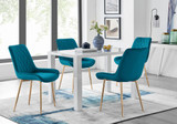 Pivero 4 White Dining Table and 4 Pesaro Gold Leg Chairs - pivero-4-seater-high-gloss-rectangle-dining-table-4-blue-velvet-pesaro-gold-chairs.jpg