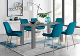 Pivero 6 Grey Dining Table and 6 Pesaro Gold Leg Chairs - pivero-6-seater-high-gloss-rectangle-dining-table-6-blue-velvet-pesaro-gold-chairs_3.jpg