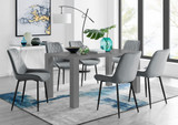 Pivero 6 Grey Dining Table and 6 Pesaro Black Leg Chairs - pivero-6-seater-high-gloss-rectangle-dining-table-6-grey-velvet-pesaro-black-chairs_3.jpg