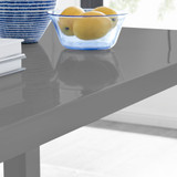 Pivero Grey High Gloss Dining Table & 4 Falun Black Leg Chairs - pivero-4-seater-high-gloss-modern-rectangle-dining-table-5-1_56.jpg