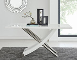 Mayfair 6 Dining Table and 6 Pesaro Black Leg Chairs - mayfair-6-seater-high-gloss-modern-rectangle-dining-table-2_56.jpg
