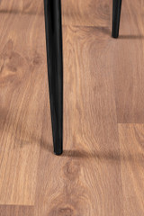Kylo Brown Wood Effect Dining Table & 6 Milan Black Leg Chairs - modern-milan-dining-chair-leather-black-leg.jpg