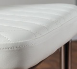 Kylo White Marble Effect Dining Table & 6 Milan Chrome Leg Chairs - white-modern-milan-dining-chair-leather-chrome-6.jpg