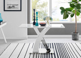 Atlanta 4 Table & 4 Corona Black Leg Chairs - atlanta-4-chrome-gloss-contemporary-rectangle-dining-table-1_56.jpg