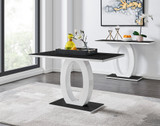 Giovani 4 Black Dining Table & 4 Pesaro Black Leg Chairs - giovani-black-high-gloss-modern-rectangle-dining-table-1_99.jpg